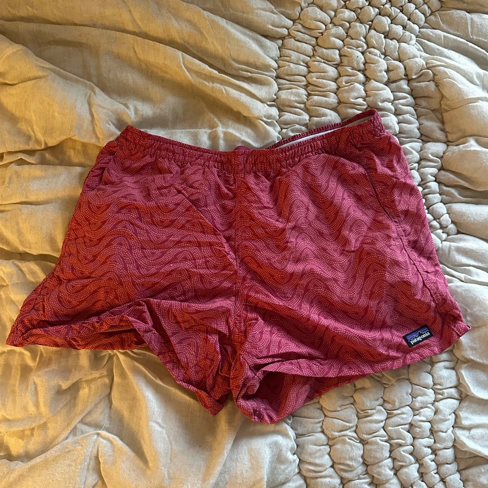 Patagonia Sz Medium 5” Inseam - Red